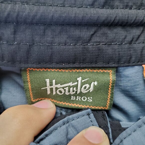 Howler Bros Shorts Mens Size 32 Blue Ripstop Fabric Drawstring Lightweight - Picture 2 of 13